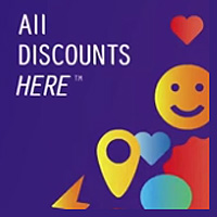Логотип All DISCOUNTS HERE