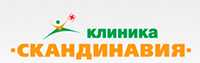 Логотип Скандинавия российско-финская клиника отделение косметологии